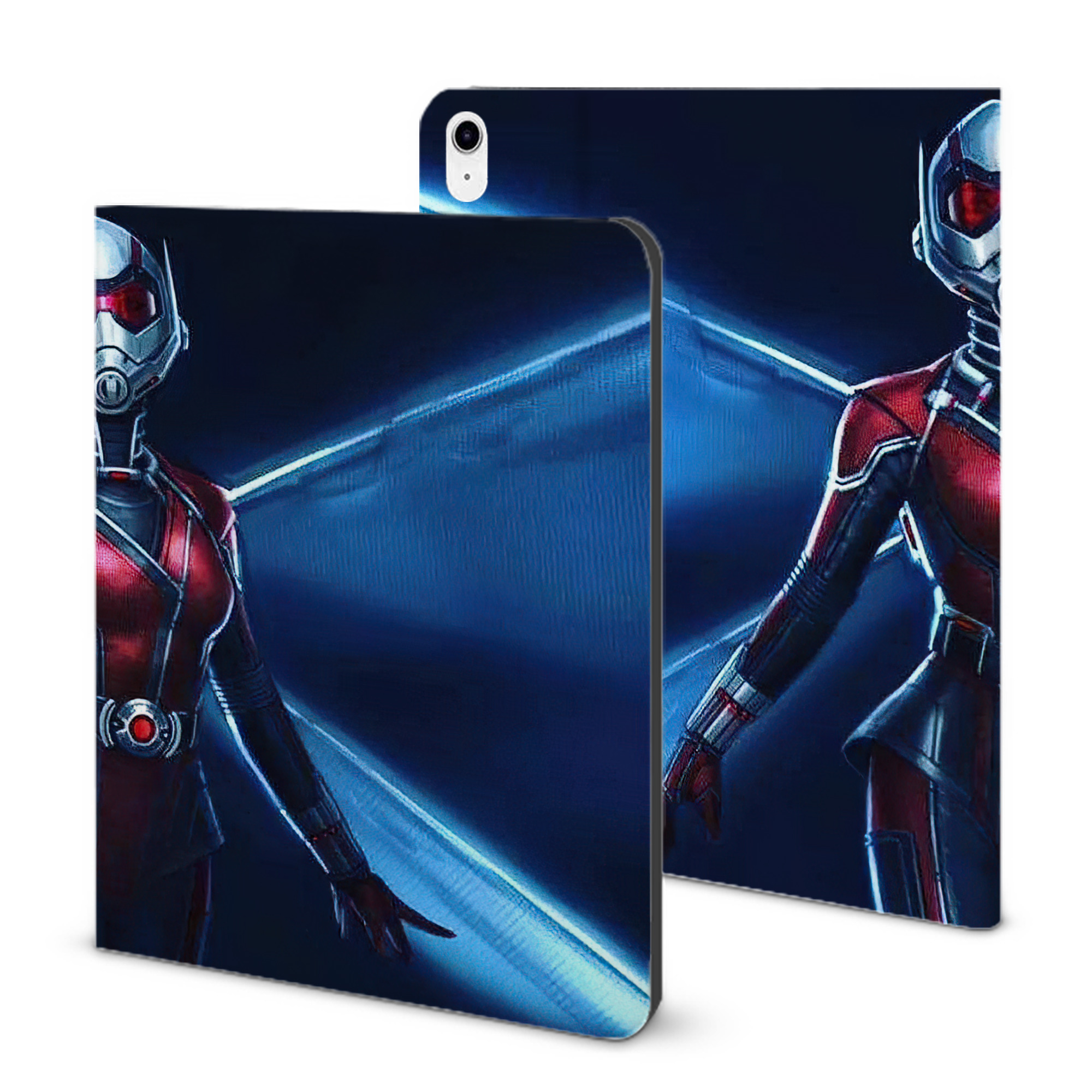 （画像用） アベンジャーズ The Avengers IPad ケース ブック型 PUレザー TPU 耐衝撃 軽量 薄型 ペン収納なし 全面保護 IPad 各モデル対応